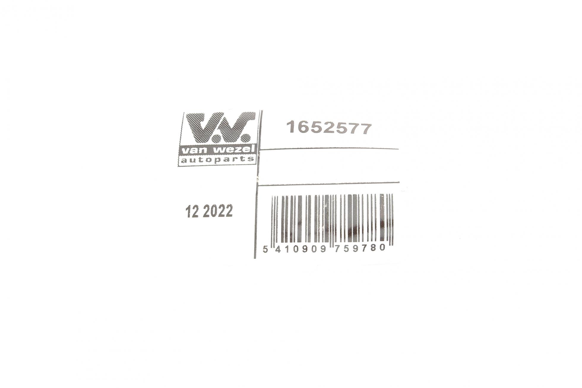 1652577 VAN WEZEL